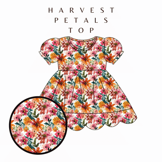 Harvest Petals Top - RTS