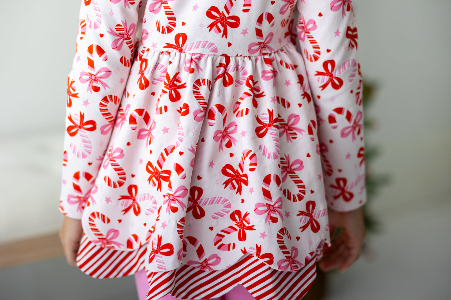 Candy Cane Cutie Tunic Set - Preorder