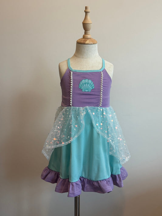 Athletic Dress Mady's Mermaid Collection - RTS