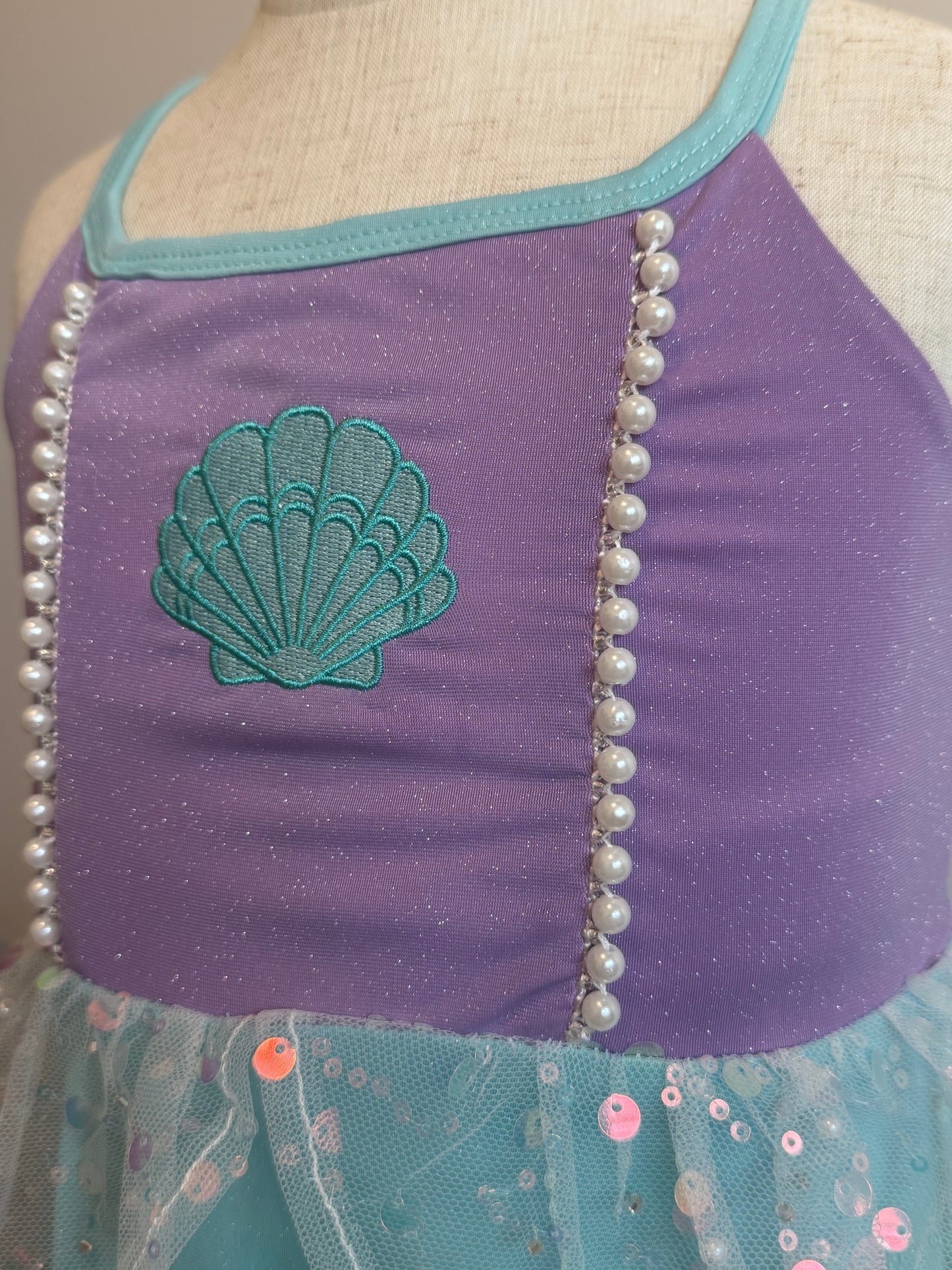 Athletic Dress Mady's Mermaid Collection - RTS