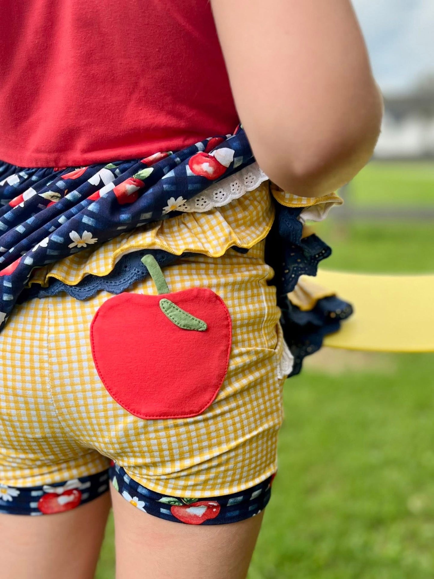 Schoolyard Sweetheart 2pc short set - RTS