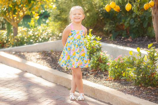 Lemons & Lace short set- RTS