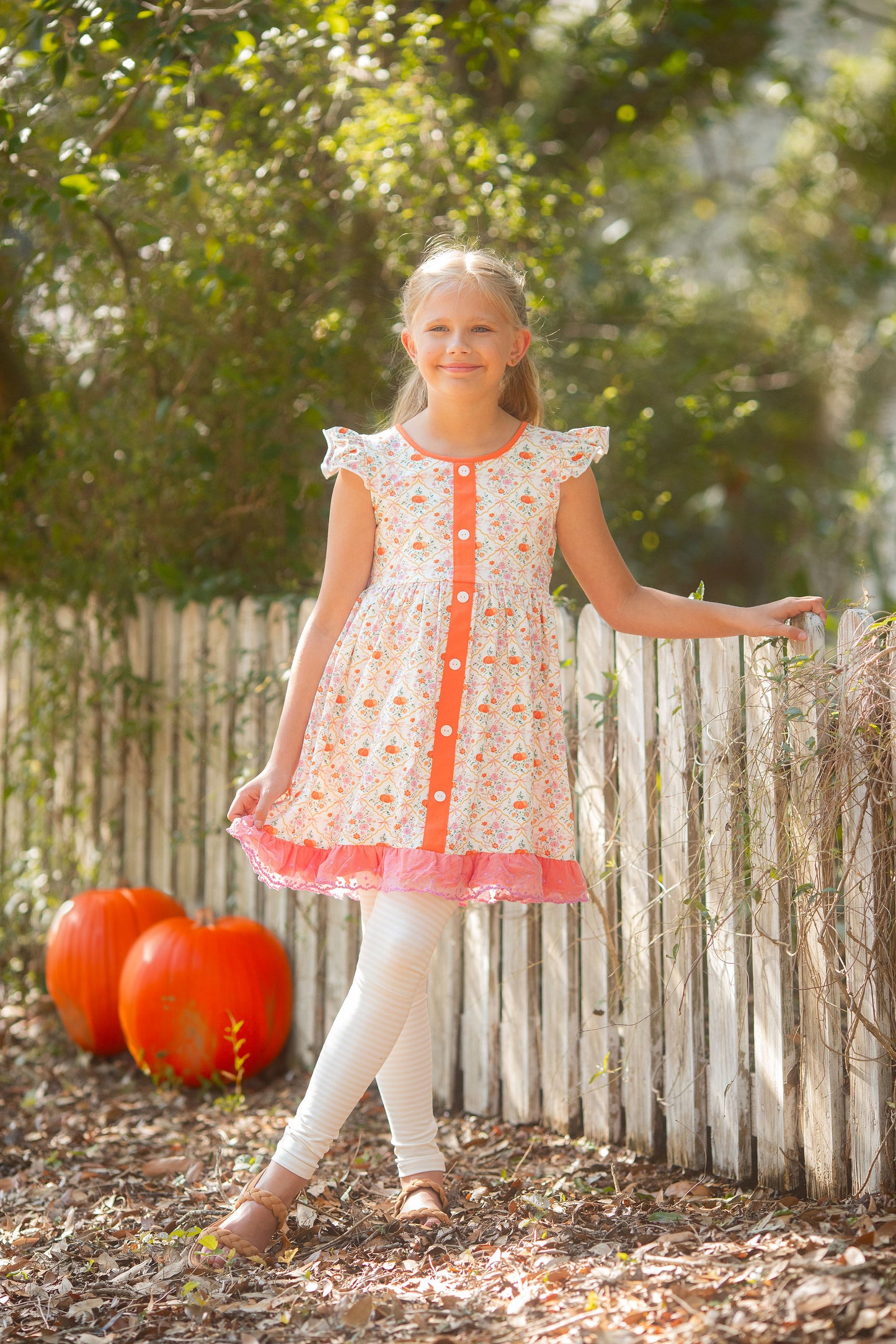 Preppy Pumpkin 2pc Set - Preorder