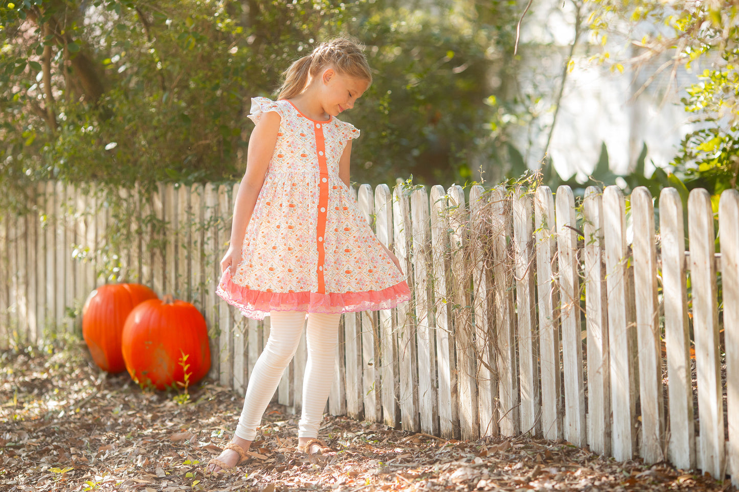 Preppy Pumpkin 2pc Set - Preorder