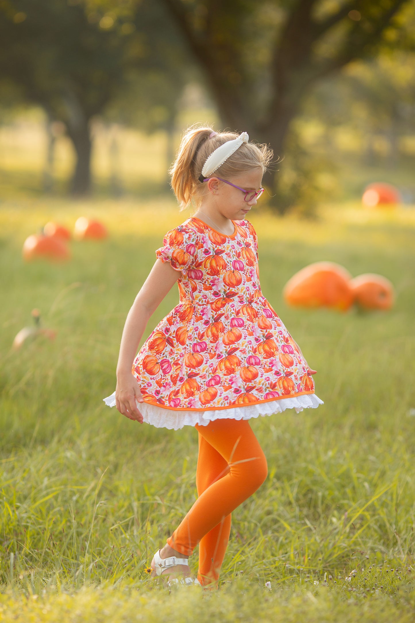 {{ Pretty As A Pumpkin }} 2pc Set - Preorder