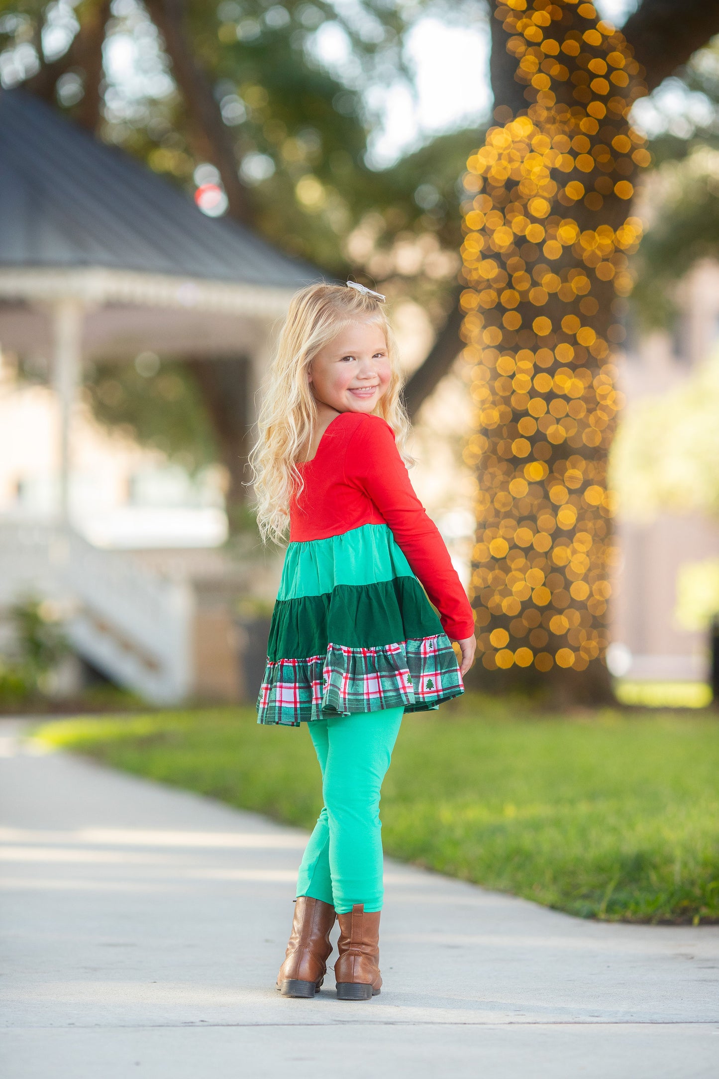 Girl’s 2pc {{Christmas Ombre}} - Preorder