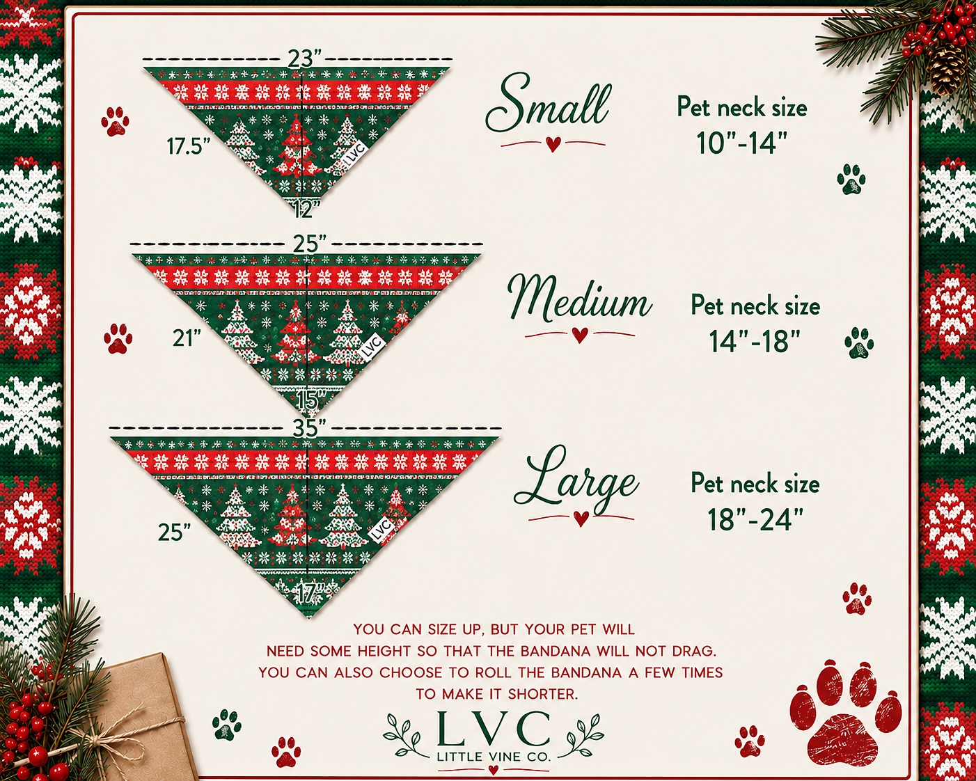 Pet Bandana {{Family Cozy Essentials}} - Preorder