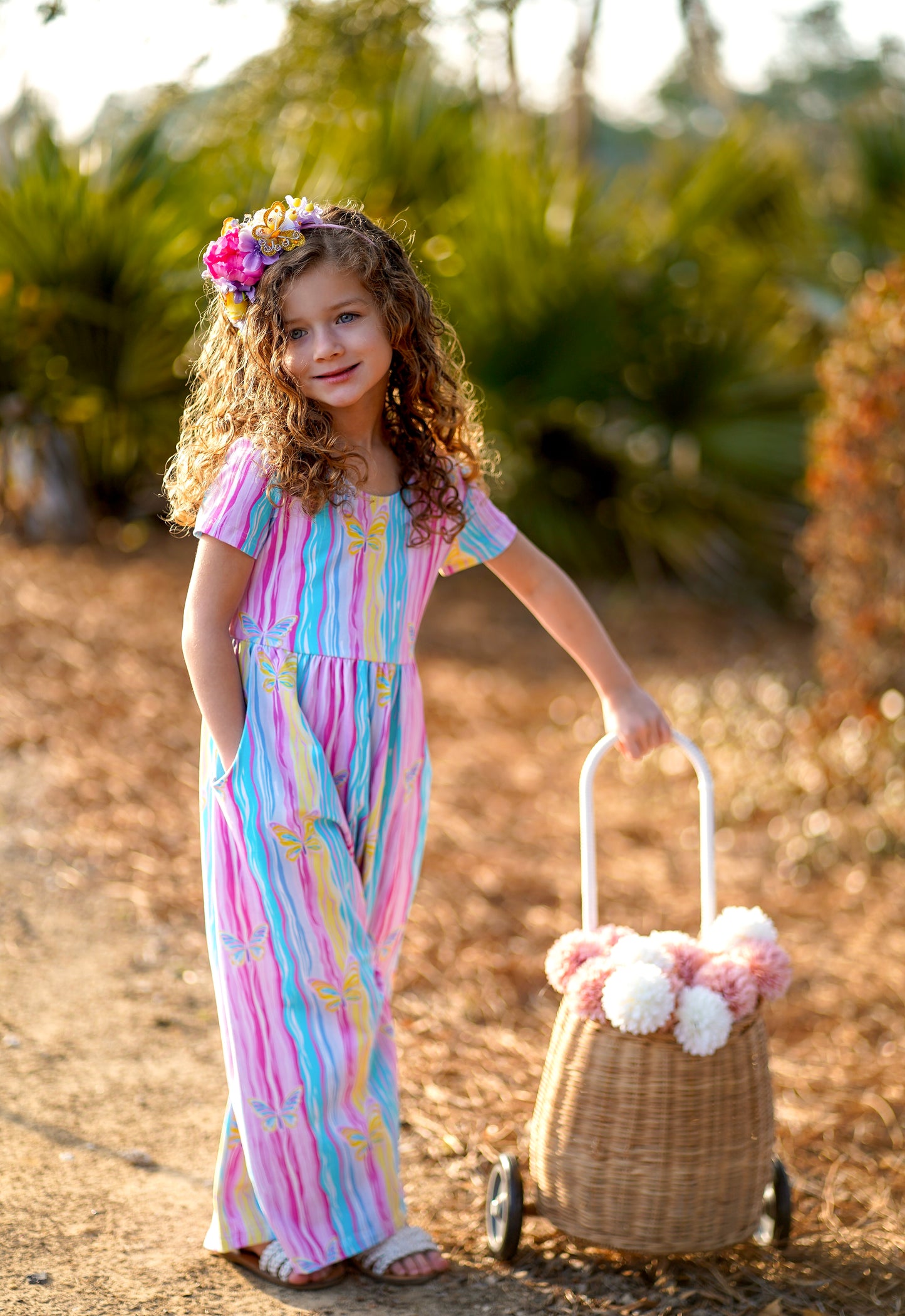 Mariposa Leggy Romper- RTS