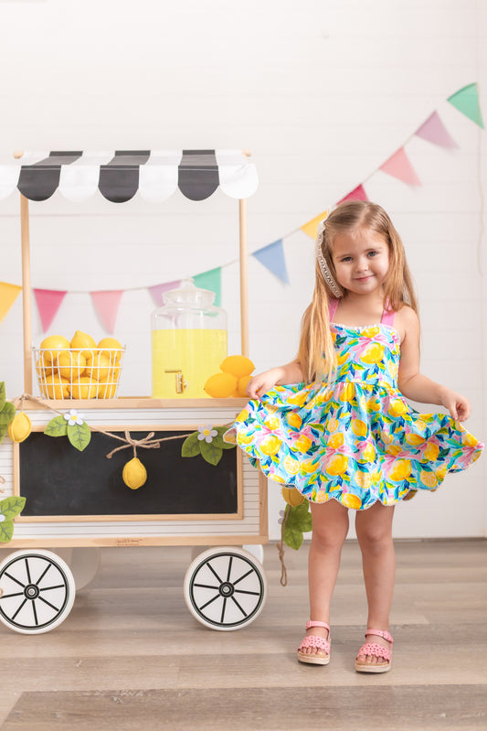 Lemons & Lace short set- RTS
