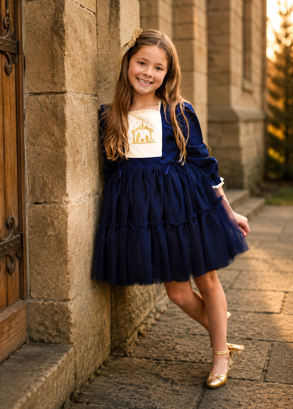 O' Holy Night Tulle Dress - Preorder
