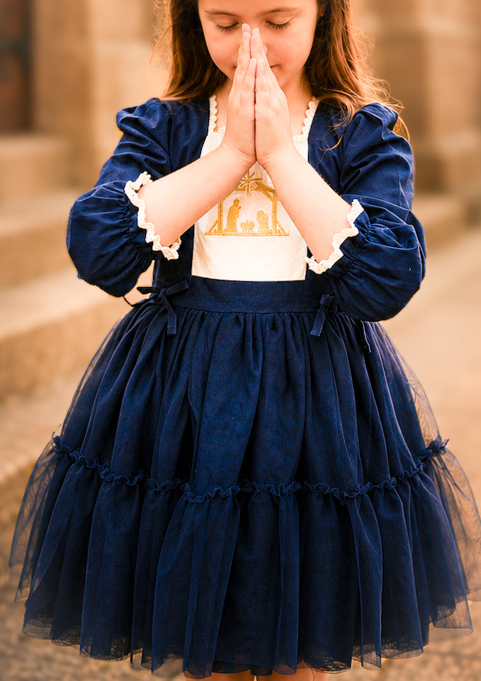 O' Holy Night Tulle Dress - Preorder