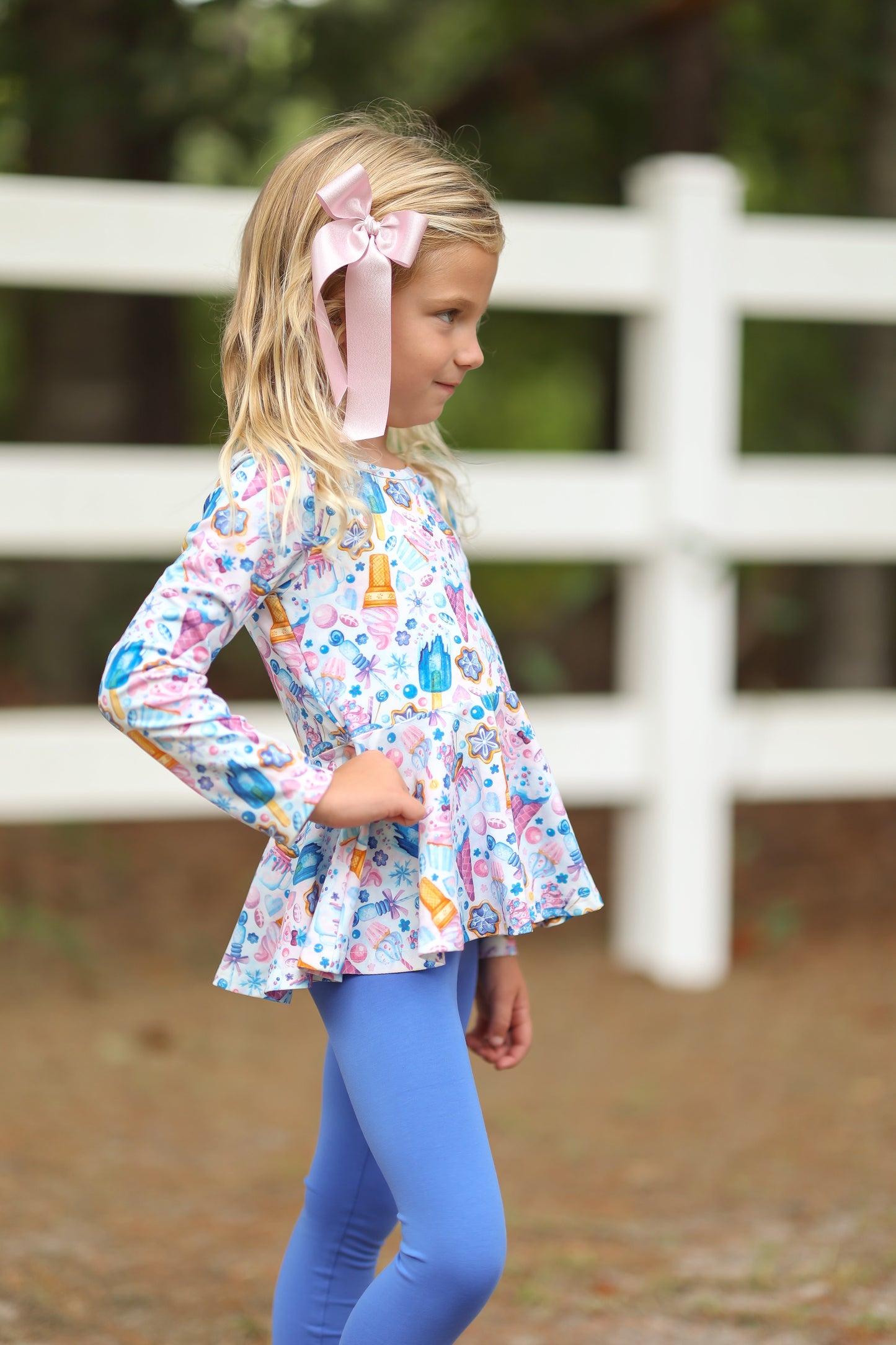 Frozen Treats Peplum - RTS