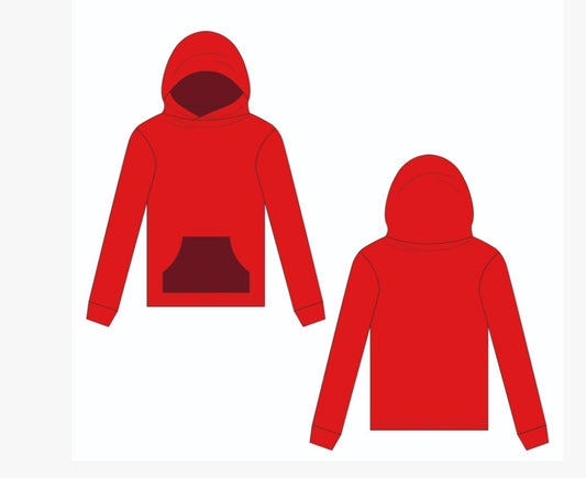 Unisex Winter Ombre Hoodie- RTS