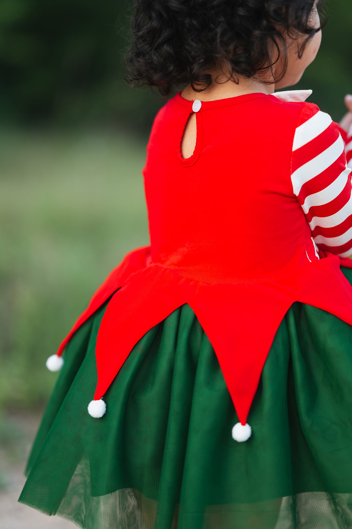 Santa's Little Helper Tulle Dress - Preorder